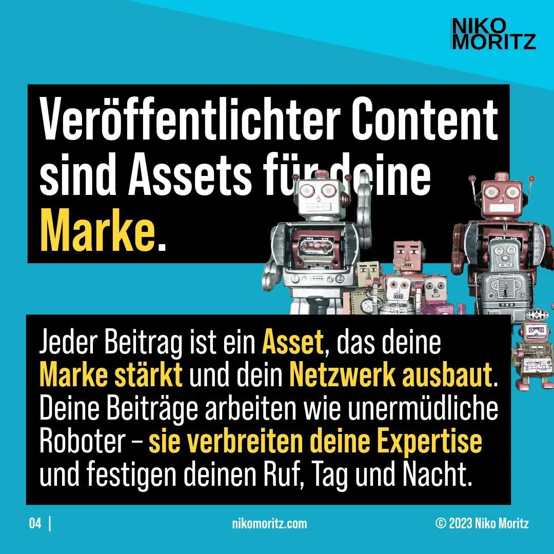 Warum sollte ich Content fuer LinkedIn erstellen? Weil Du ein Change-Maker bist — Bild 4