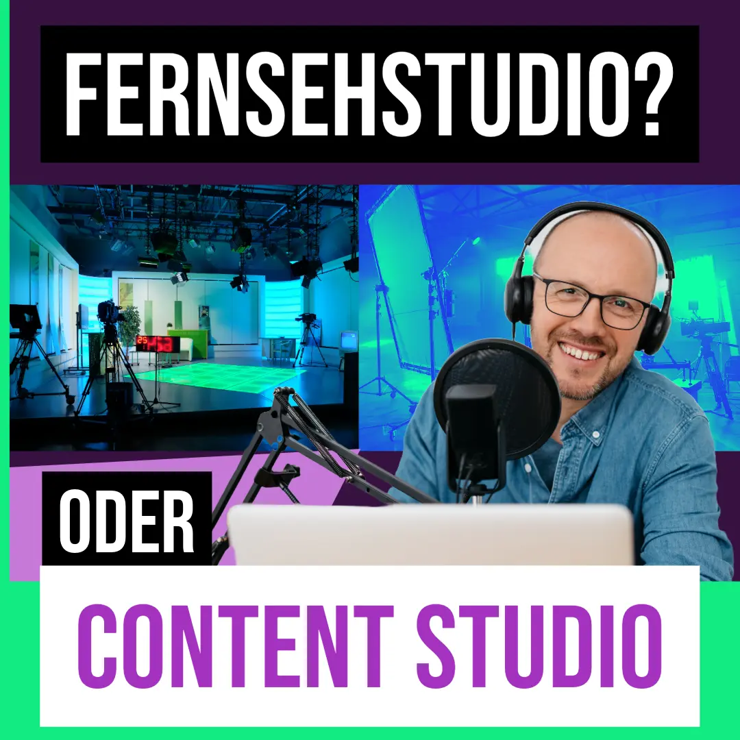 Content Studios im Unternehmen und die Unterschiede zum Fernsehstudio