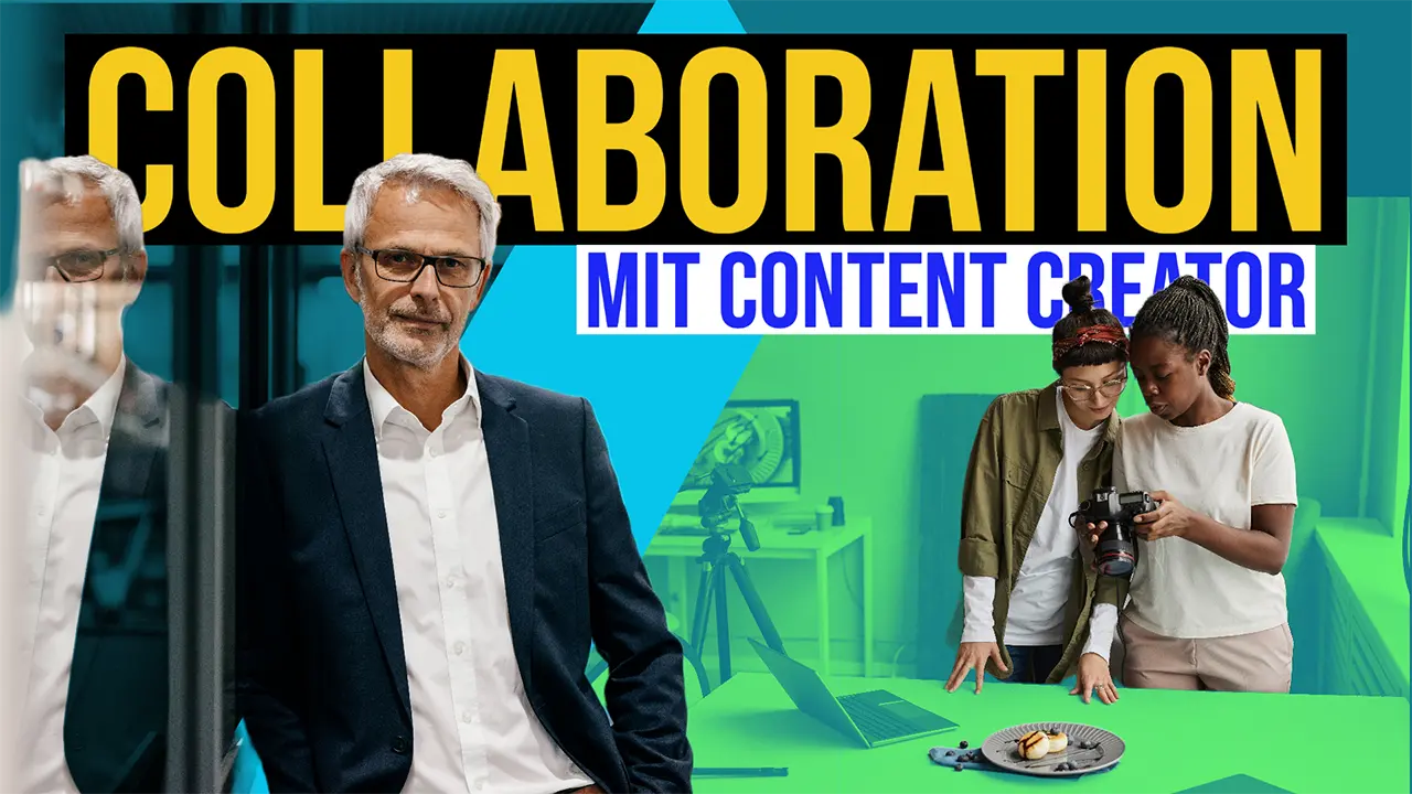 Unternehmen arbeitet mit einem Video Creator zusammen