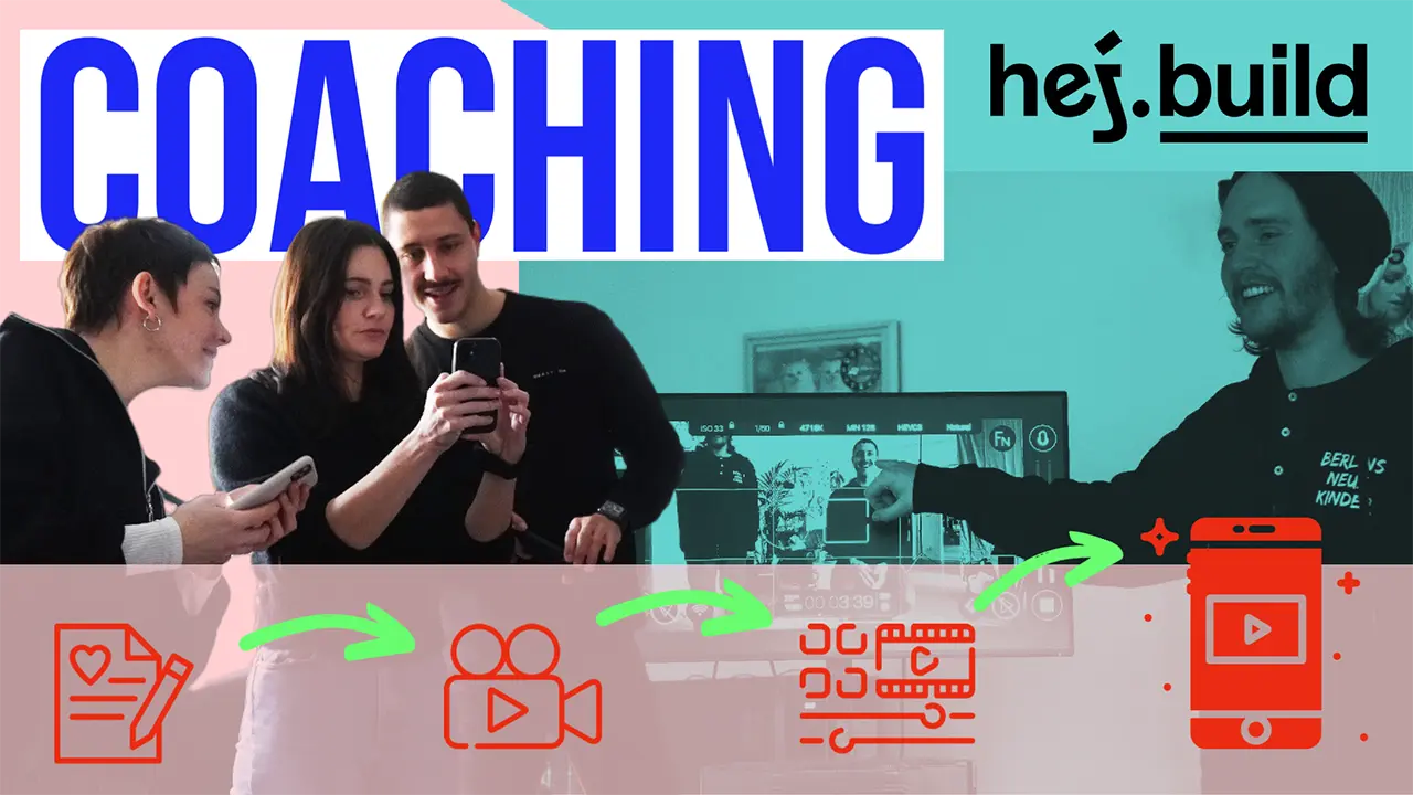 Hej.buid, ein aufstrebendes Unternehmen, erkannte, dass es an der Zeit war, ihre Skills in der Video-Content-Erstellung für Social Media zu stärken. Erfahre, wie sie effektive Prozesse etablierten und ihre Fähigkeiten stärkten