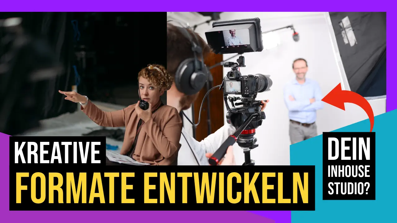 professionelles Videostudio ermöglicht kreative Formate