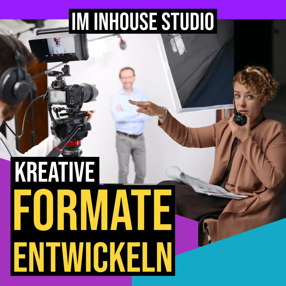 professionelles Videostudio ermöglicht kreative Formate