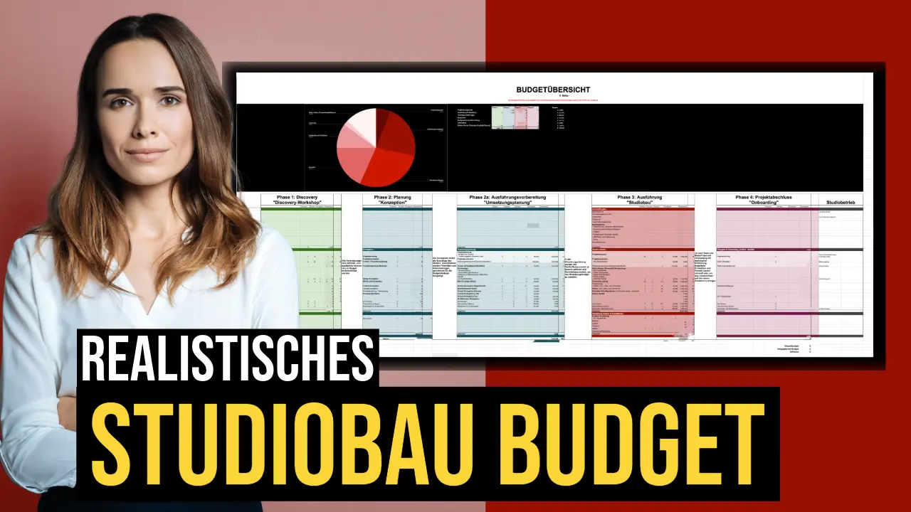 Videostudio bauen: So planst du Budget und Zeitplan realistisch